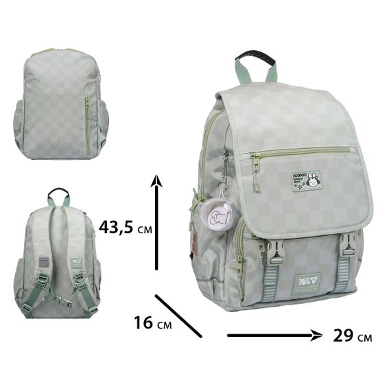 Рюкзак шкільний YES Т-108L Iconic 550485 20.2 л | Зображення 2
