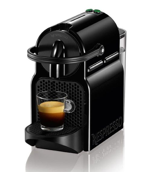 Кавомашина капсульна Nespresso Inissia Black Неспресо Чорна Неспресо + набір 7 капсул