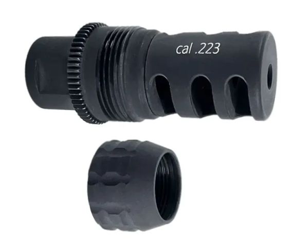 Дульне гальмо-компенсатор ASE UTRA BoreLock 223/5,56 кал.224 1/2x28 | Зображення 1