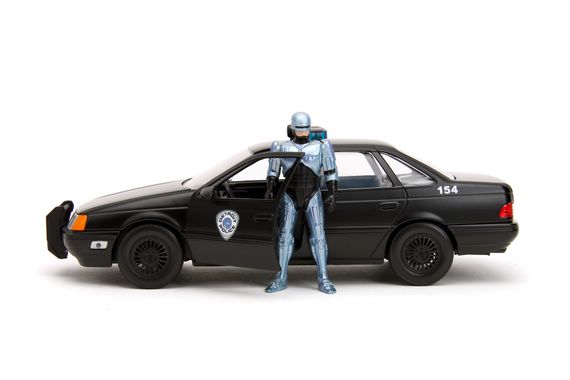 Игровая металлическая машинка RoboCop Форд Тарус с Робокопом | Зображення 7