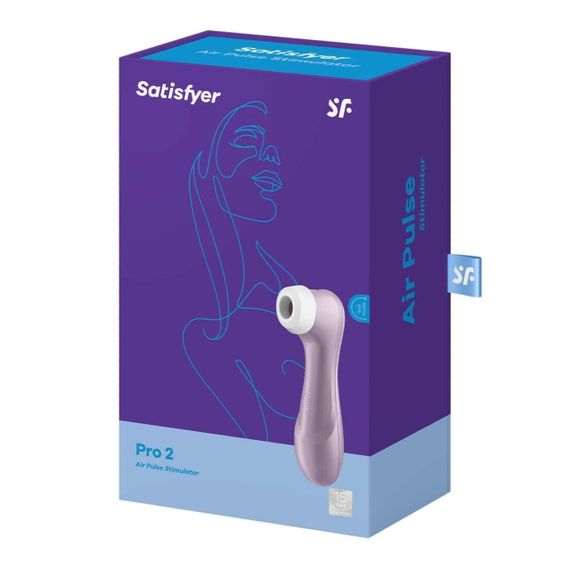 Вакуумный стимулятор клитора Satisfyer Pro 2, сиреневый Sex Aura | Зображення 8