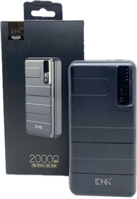 Power Bank 20000 mAh 22,5W реальна ємність KPG-22 зарядка зовнішній акумулятор павербанк швидка зарядка