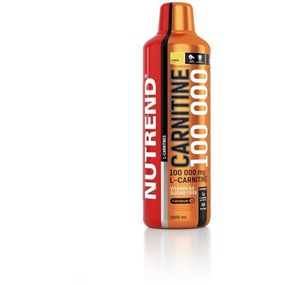 Жироспалювач для спорту Nutrend Carnitine 100 000 1000 ml /100 servings/ Lemon