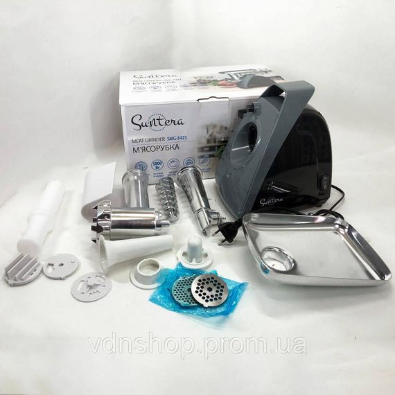 М'ясорубка електрична для їдальні, М'ясорубки для кафе Електрична 'ясорубка з безліччю насадок CQ-96 | Зображення 1