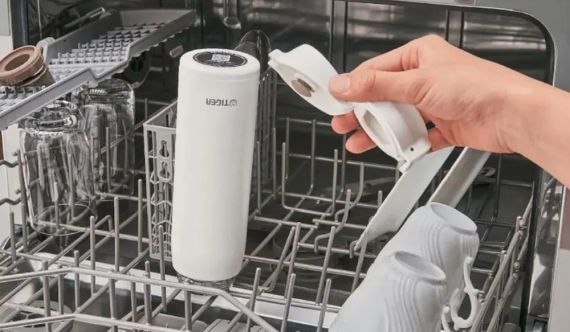 Термокружка Tiger MKR-W050WR 0,5л Shell White | Зображення 5
