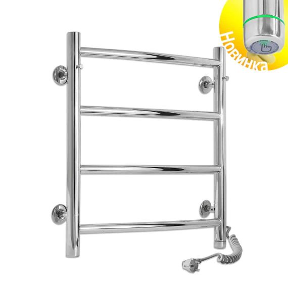 Електрична рушникосушарка Laris Класік П4 450 х 500 Е сенсор S3 (підкл. справа)