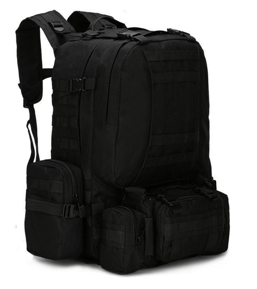 Військовий тактичний рюкзак BGINVEST 51009 52 л ∙ Армійський рюкзак із системою MOLLE для туризму та служби | Зображення 3