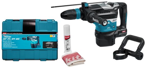 Перфоратор аккумуляторный Makita HR005GZ01 с модулем AWS (XGT, 8.0 Дж, SDS-MAX, без аккумуляторов и зарядного устройства)