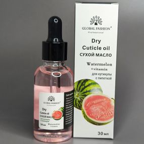 Сухое масло для кутикулы Global Fashion (арбуз) 30 мл