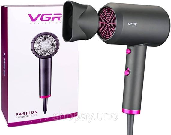 Фен VGR V-400 ∙ Профессиональный фен VGR V-400 для дома и салона