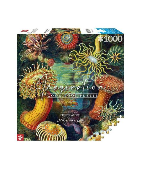 Пазл GoodLoot Imagination: Ernst Haeckel: Sea Anemones/Stworzenia morskie Puzzles 1000 ел. (5908305244943) | Зображення 1