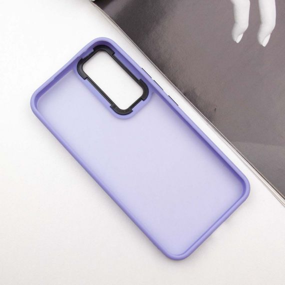 Чехол TPU+PC Lyon Frosted для Samsung Galaxy S25 / S24 Purple | Зображення 2