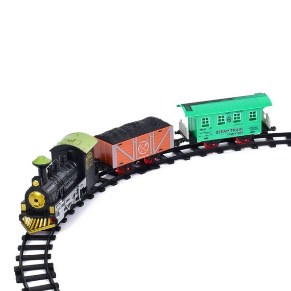 Дитячий ігровий набір "Залізниця" TL47 локомотив, два вагони | Зображення 2