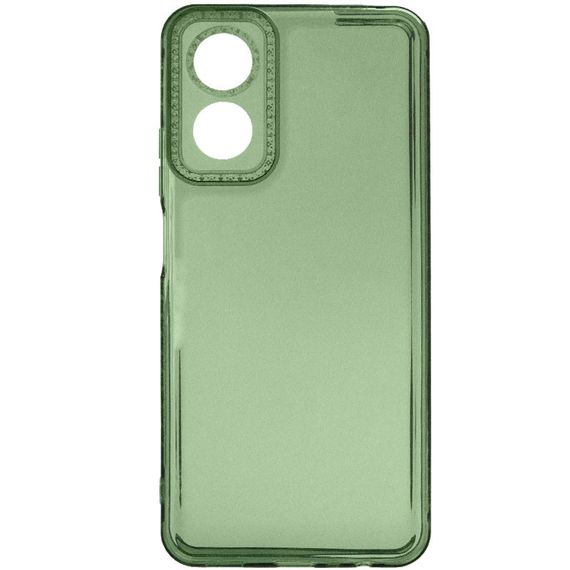 Чохол TPU Starfall Clear для Oppo A17 Зелений | Зображення 2