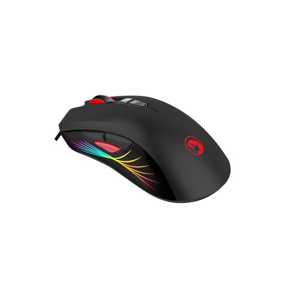 Мишка Marvo M519 RGB-LED USB Black (M519) | Зображення 3