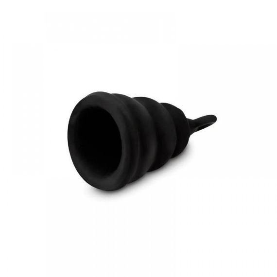 Менструальна чаша Gcup Gvibe, S, чорна, 6 х 3.5 см Sex Aura | Зображення 1