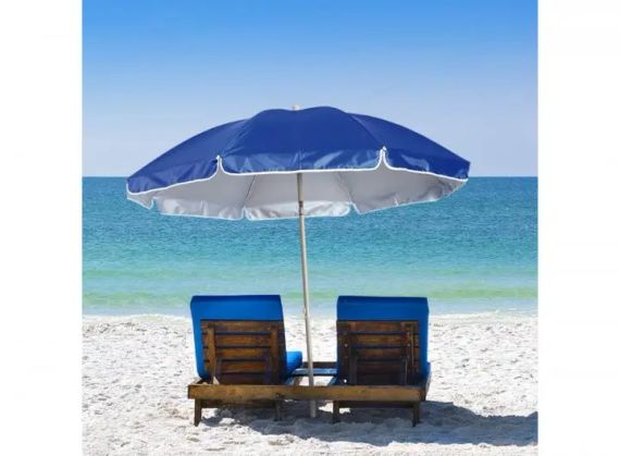 Пляжный зонт с наклоном 2 м Зонт торговый 2 метра с наклоном | Зображення 5