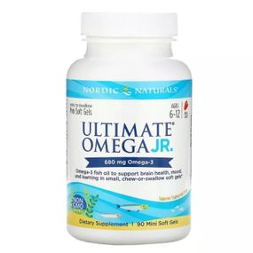 Омега 3 Nordic Naturals Ultimate Omega Junior 680 mg 90 Chewable Soft Gels Strawberry