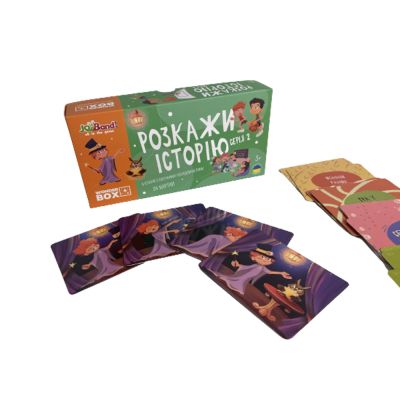 Настольная игра JoyBand Набор логических карт Расскажи историю Серия №2 (WB102) | Зображення 3