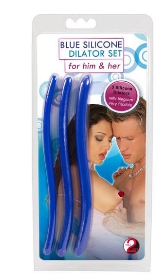 Набор уретральных стимуляторов Silikon Dilator 3er Set sexstyle
