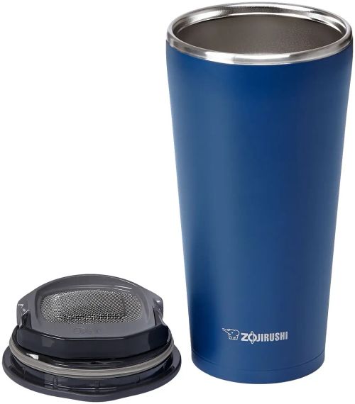 Термокухоль ZOJIRUSHI SX-FSE45AD з ситечком 0.45 л Dark Blue | Зображення 2