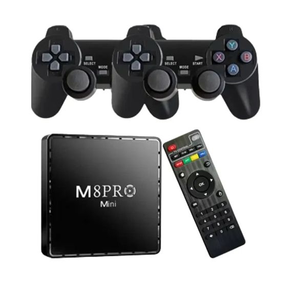 Игровая консоль M8 Рro Android Wireless Ретро приставка на 10000 игр | Зображення 5