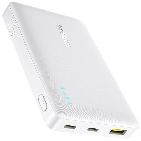 Портативний ЗП Power Bank Baseus EnerFill FP21 22.5W 10000 mAh (P1008210D213) White