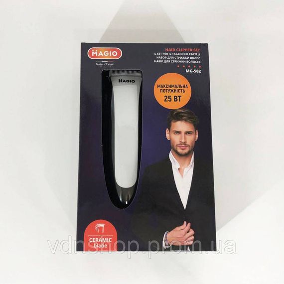 Професійна машинка для стрижки волосся голови MAGIO, Електромашинка для стрижки Тример скронь QP-61 | Зображення 5