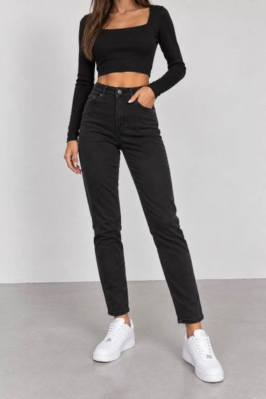 Джинси жіночі skinny, колір чорний, 186R0028 | Зображення 1