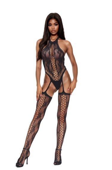 Бодистокинг - Bodystocking 6090, Black, S/L Sex Aura | Зображення 1