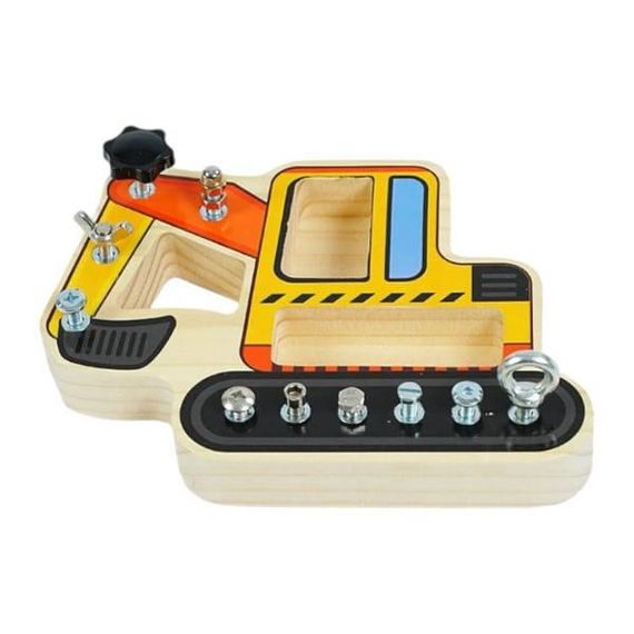 Бізіборд Ескаватор З 35584 Жовтий