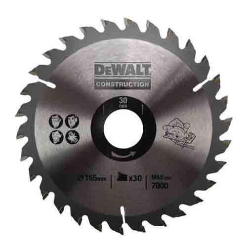Диск пильний СONSTRUCTION 165*30мм DeWALT DT1937