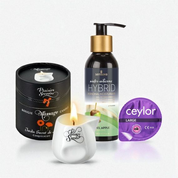 COMBO набір - (Plaisirs + Sensuva + Ceylor)