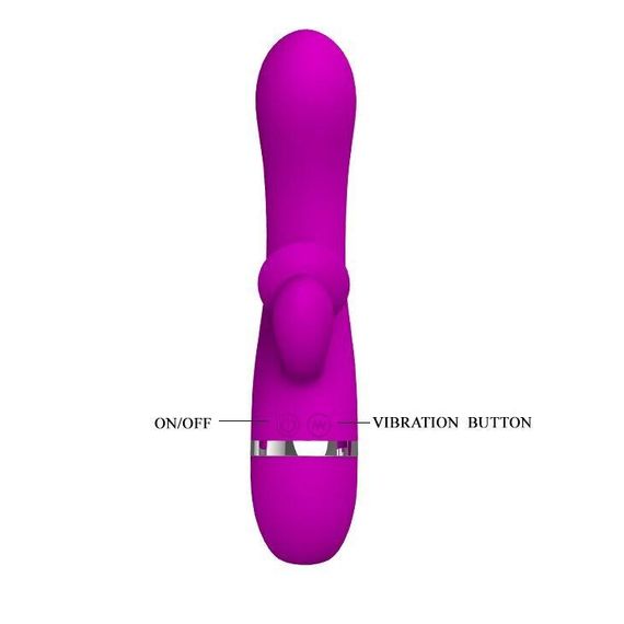 Вибромассажер с вакуумным клиторальным стимулятором Pretty Love - BERT, BI-014346 sexstyle | Зображення 4