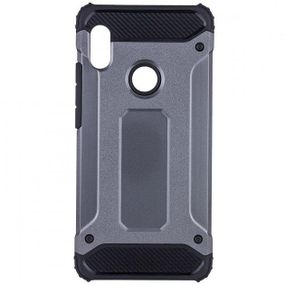 Броньований протиударний TPU+PC чохол SPIGEN для Xiaomi Redmi Note 5 Pro / Note 5 Сірий
