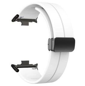 Ремінець Primolux Magnetic Silicone для годинника Xiaomi Redmi Watch 6 / Xiaomi Smart Band 10 Pro - White