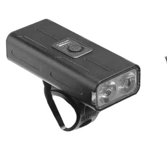 Велосипедный фонарь BK-04 PRO алюминиевый, 2 диода Т6, PowerBank, встроенный АКБ | Зображення 7