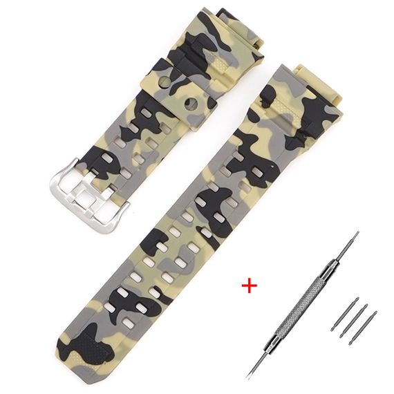 Ремінець для Casio G-Shock GW-9400/9300 Camo Beige SI