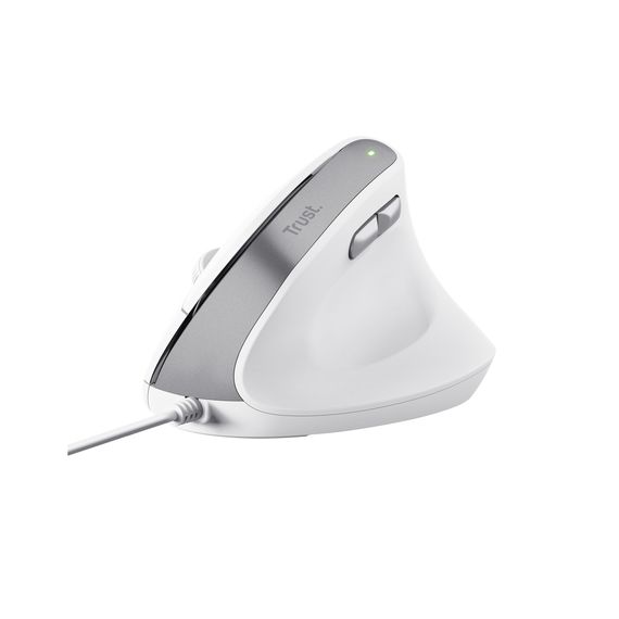 Мишка Trust Bayo II Ergonomic USB White (25397) | Зображення 1