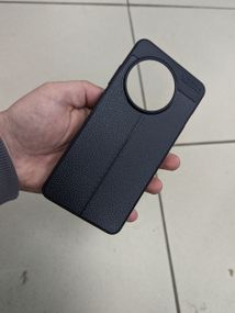 OnePlus Ace 13R Противоударний чохол AutoFocus Leather чорний