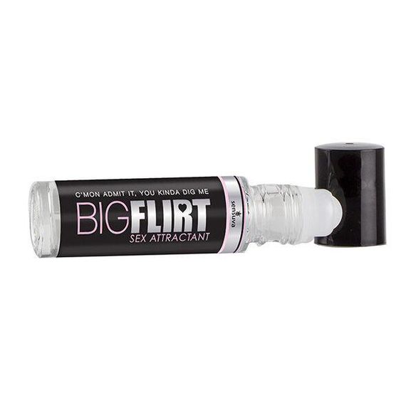 Феромони-унісекс Sensuva Big Flirt Sex Attractant 0.34oz Roll-On Tube (10 мл) Sex Aura