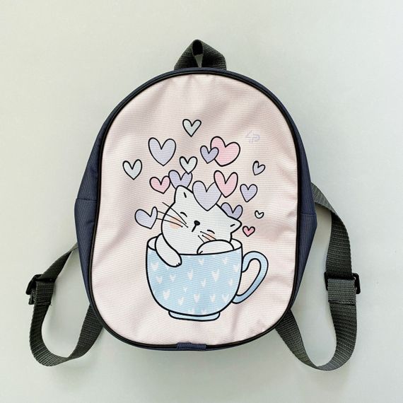 Рюкзак дитячий 4Profi Милі кошенята "Cup" Оксфорд 17500