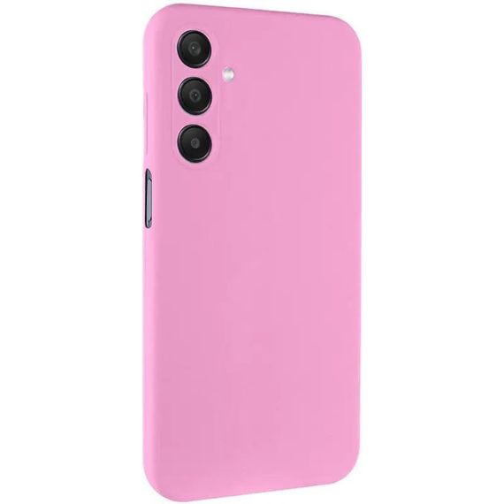 Чохол TPU GETMAN Liquid Silk Full Camera для ZTE Blade A56 Рожевий / Pink