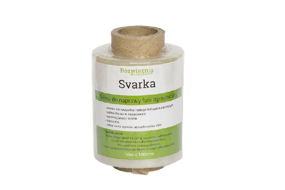 Скотч пленка для ремонта теплиц Svarka 10 см х 50 м х 100 мкм