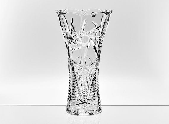 Ваза стеклянная для цветов Bohemia Pinwheel Nova 20.5 см 89001/99030/205 | Зображення 2