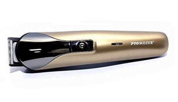 Аккумуляторный мужской триммер ProMozer MZ-2017 7в1 для бороды усов носа ушей универсальная машинка | Зображення 5