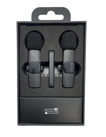 Микрофоны Bluetooth BHD для iPhone с шумоподавлением, 20м. микрофон блоггера | Зображення 1