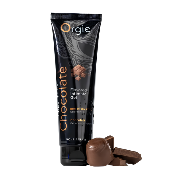 Їстівний лубрикант на водній основі LUBE TUBE, 100 мл ORGIE (Бразилія-Португалія), Шоколад | Зображення 1
