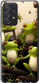 Чехол на Samsung Galaxy A52s 5G A528B Жабки "5656u-2583-17620"