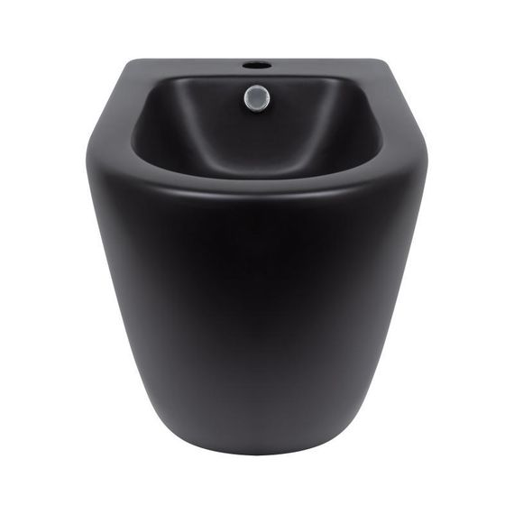 Биде напольное Qtap Robin 565x360x405 Matt black QT13442141CMB | Зображення 2